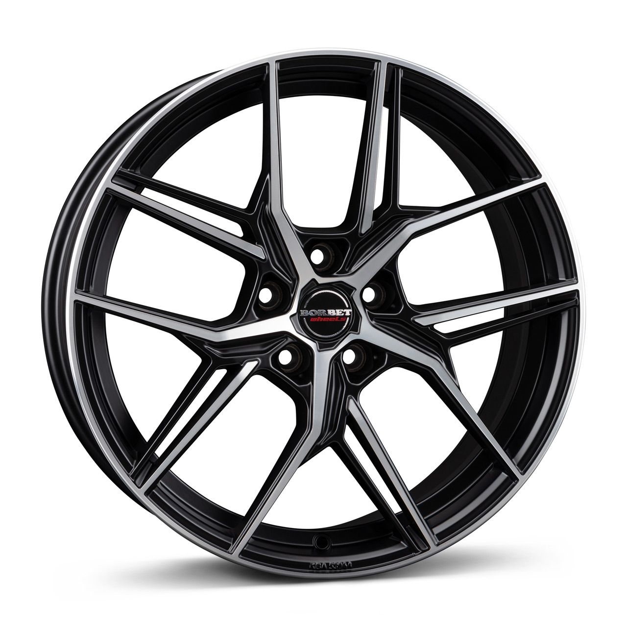 BORBET DESIGN QX black polished matt 8.5Jx20 5x112 ET45