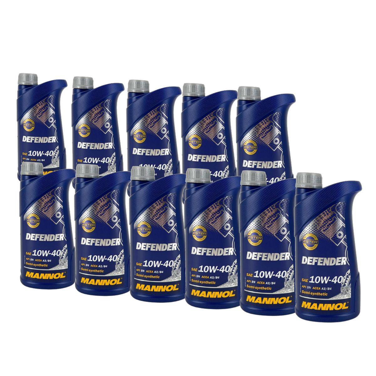 Mannol Defender 10W-40 11x1 Liter