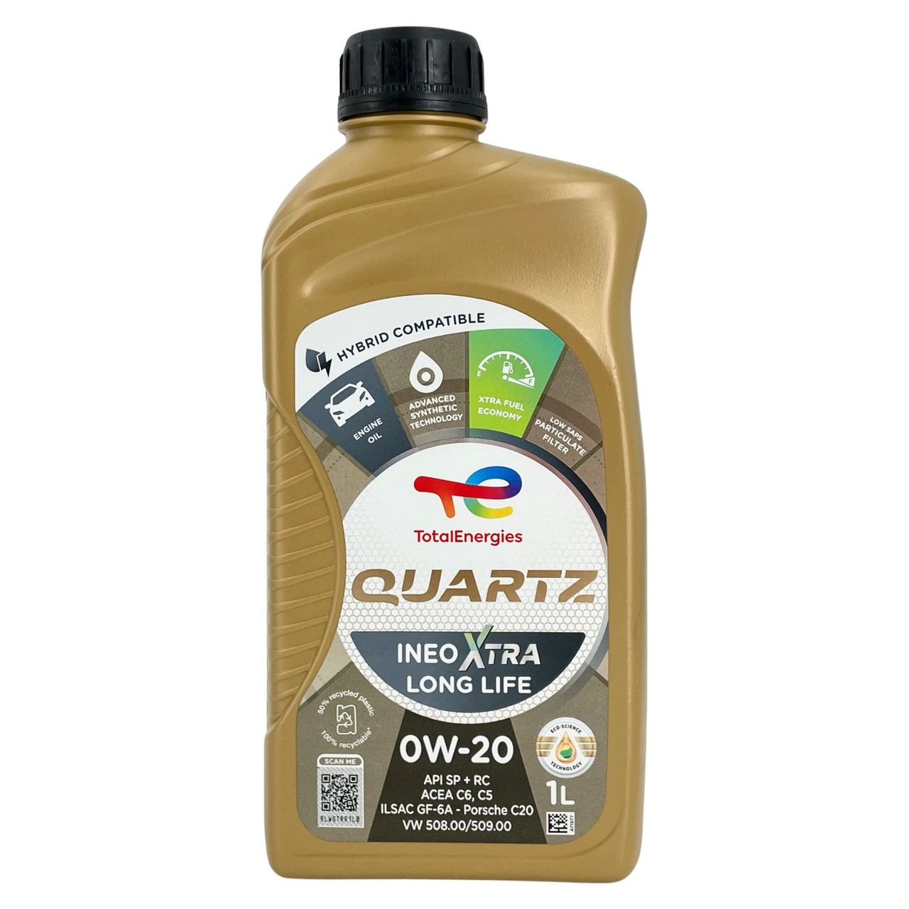 Total Quartz Ineo Xtra Longlife 0W-20 1 Liter