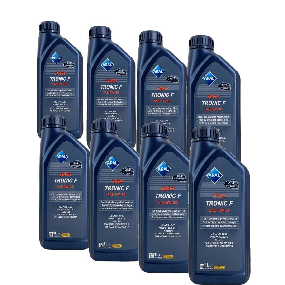 Aral HighTronic F 5W-30 8x1 Liter