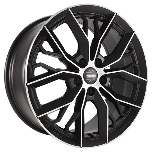MOMO WHEELS MASSIMO black matt polish 8.0Jx18 5x114.3 ET40