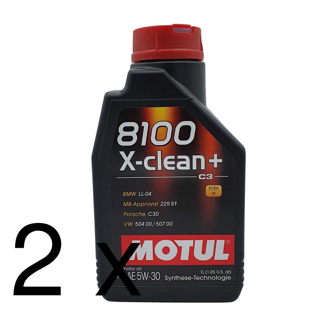 Motul 8100 X-clean+ 5W-30 2x1 Liter