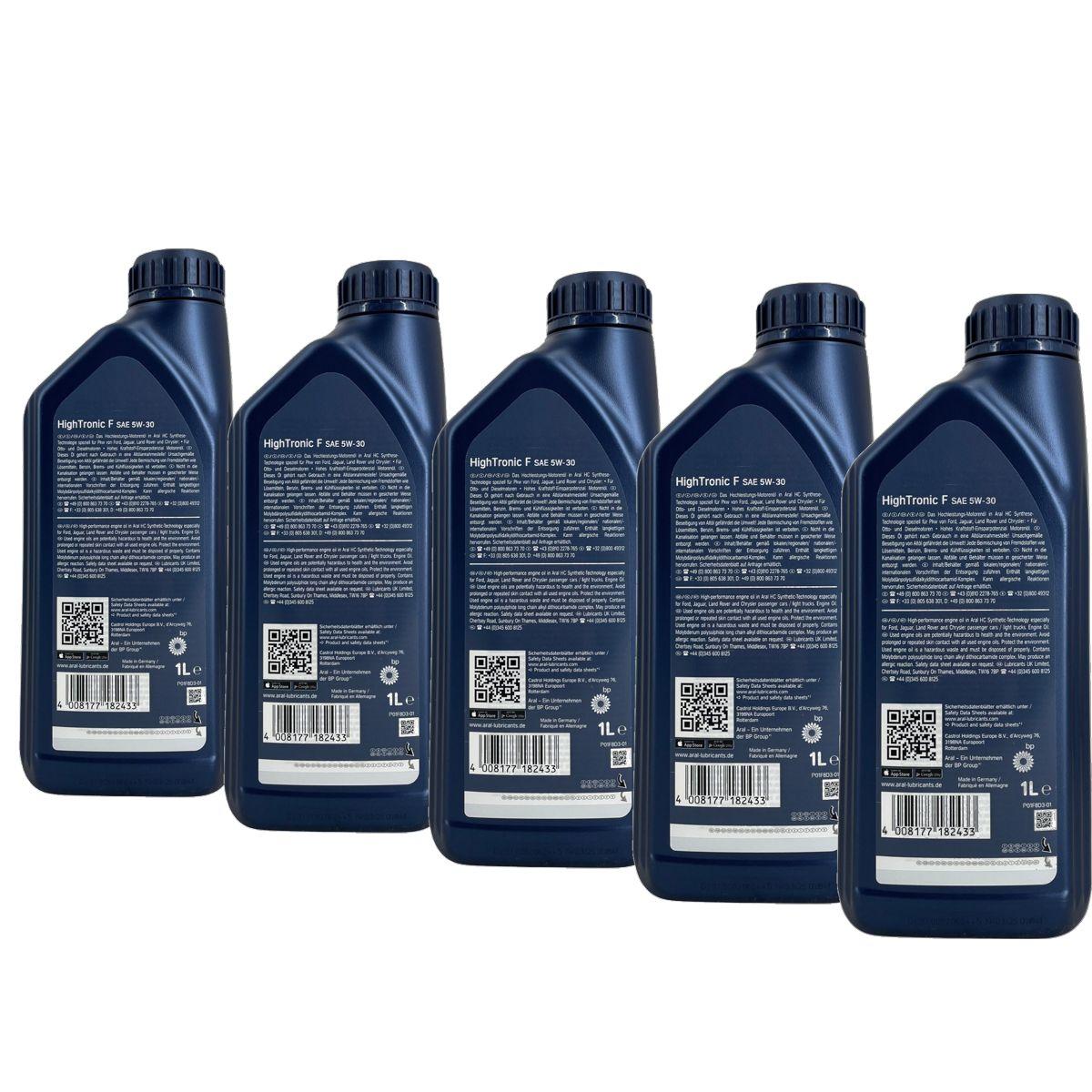 Aral HighTronic F 5W-30 5x1 Liter