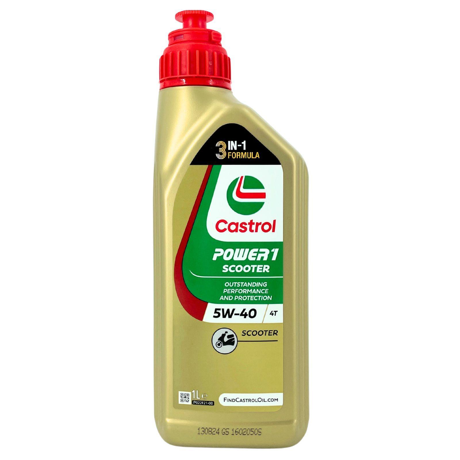 Castrol Power 1 Scooter 4T 5W-40 1 Liter