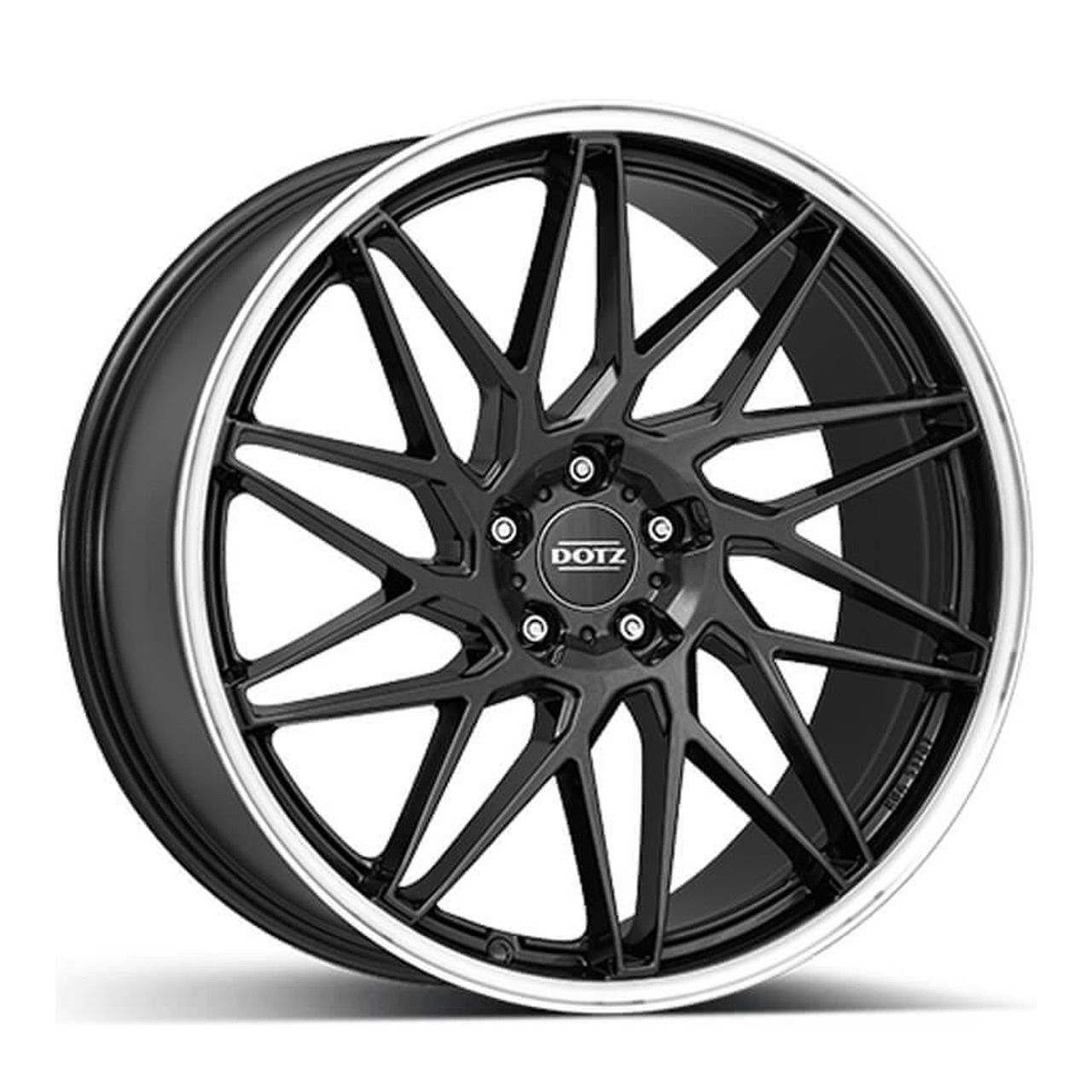 DOTZ TANAKA DARK gunmetal/polished lip 10.0Jx21 5x120 ET40