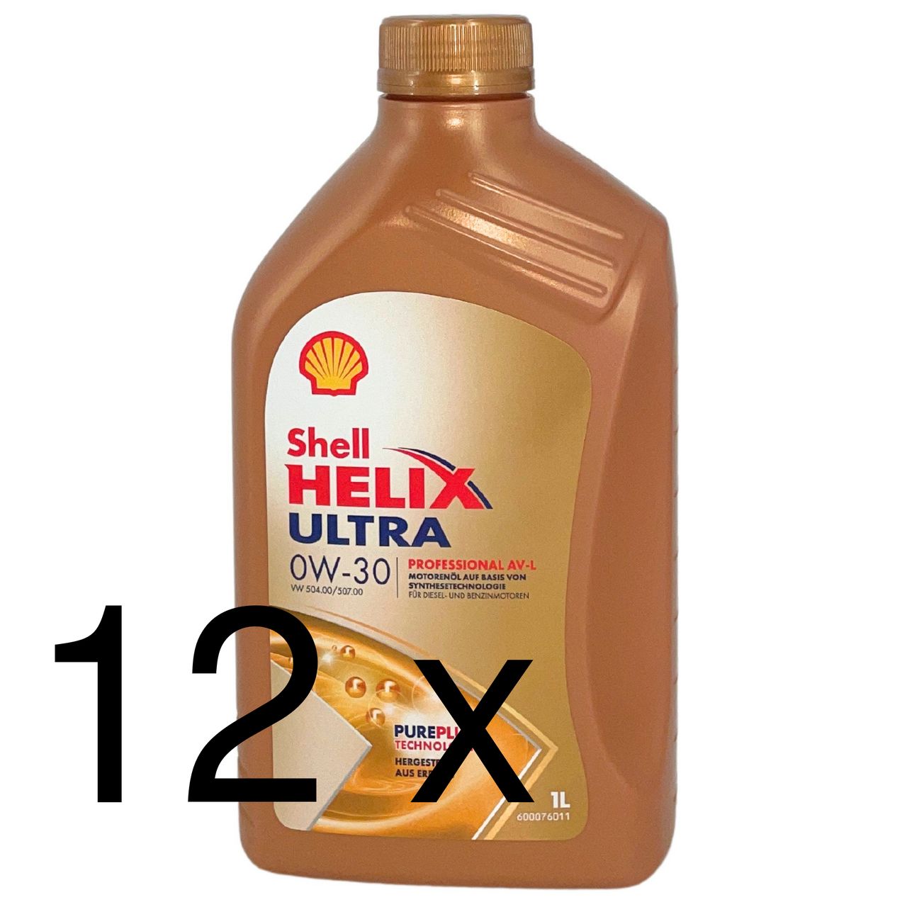 Shell Helix Ultra Professional AV-L 0W-30 12x1 Liter