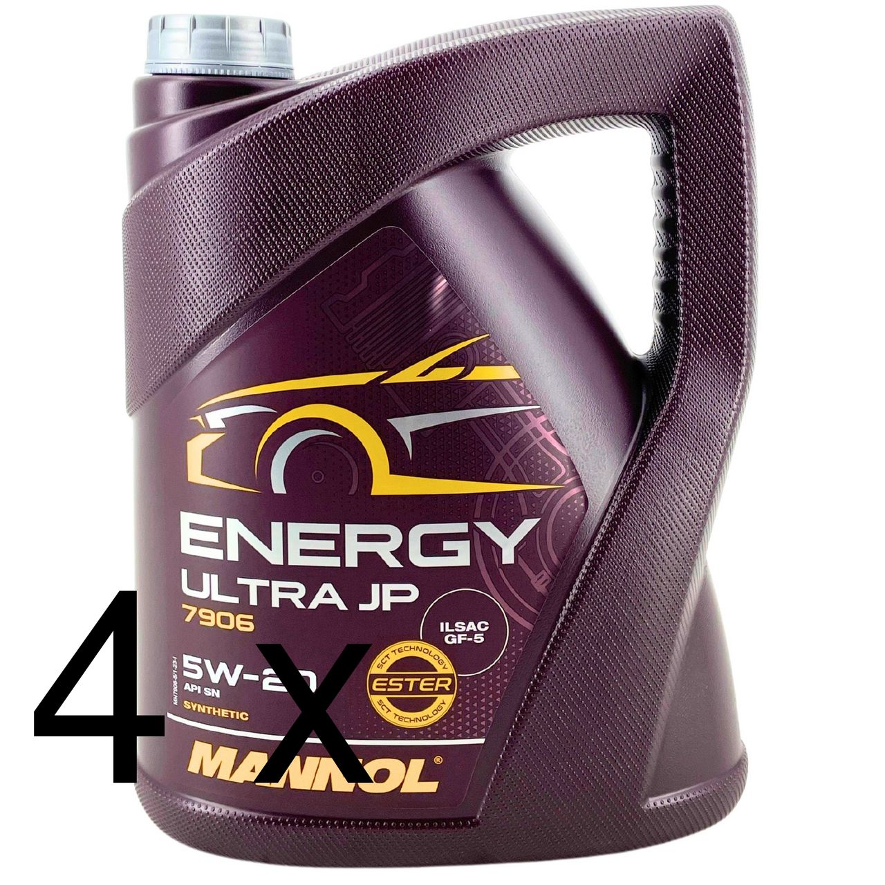 Mannol Energy Ultra JP 5W-20 4x4 Liter