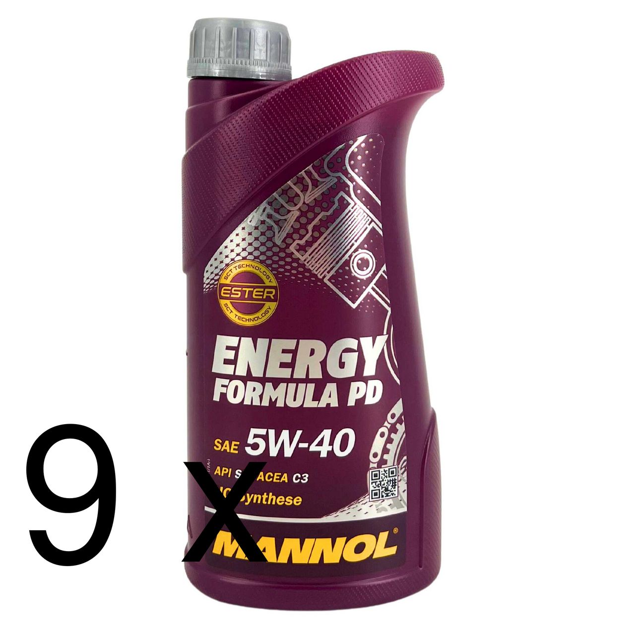 Mannol Energy Formula PD 5W-40 9x1 Liter