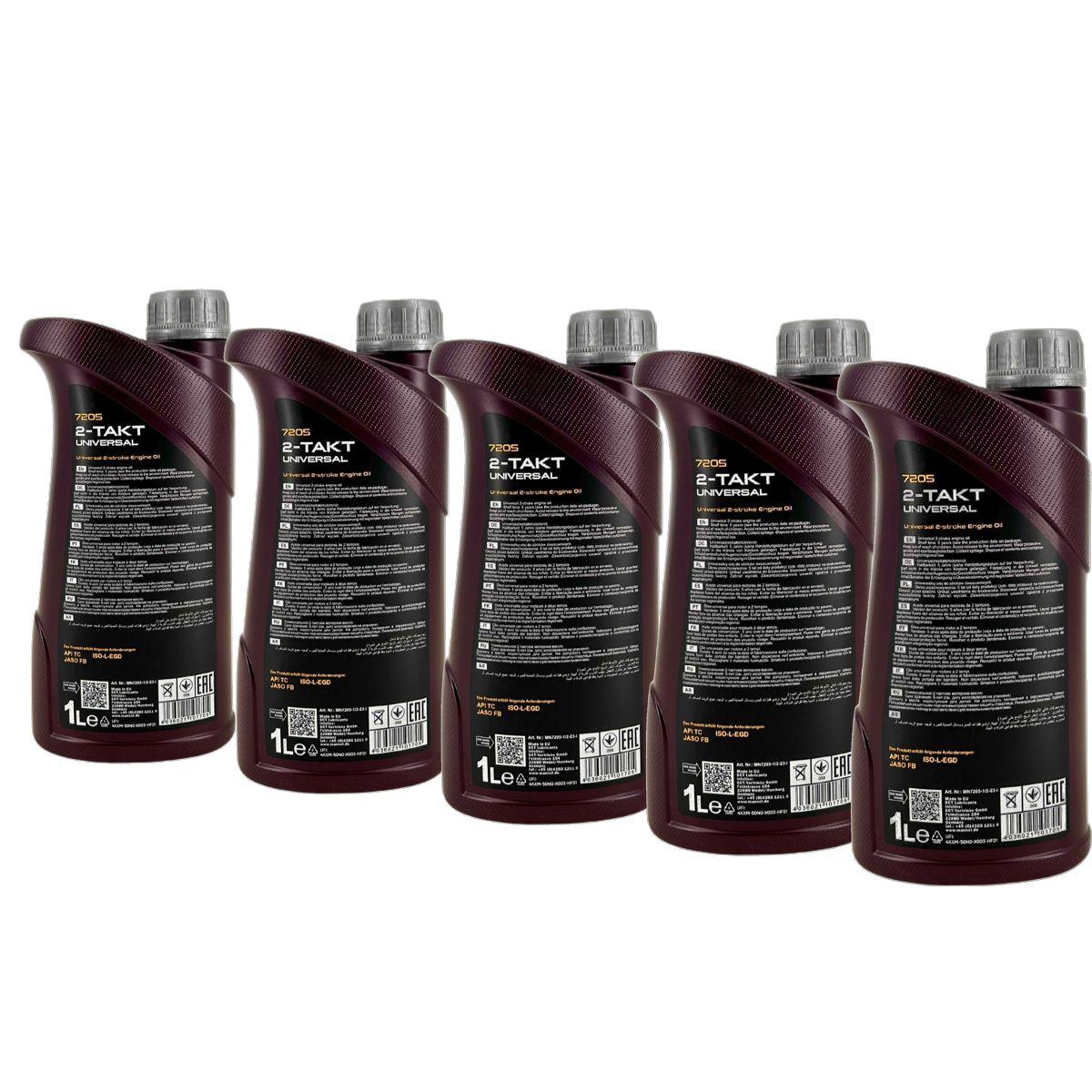 Mannol 2-Takt Universal 5x1 Liter