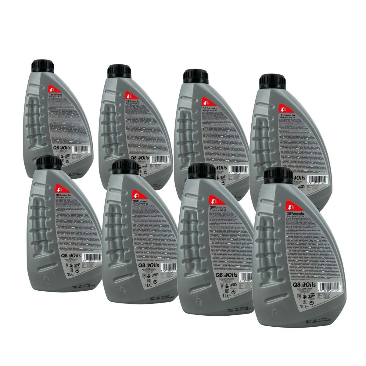 Q8 Formula Prestige V 5W-30 8x1 Liter