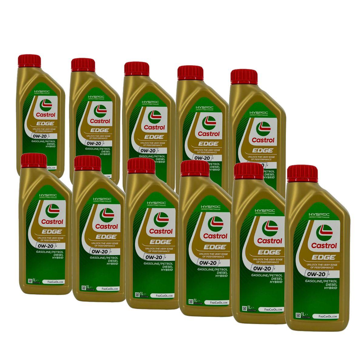 Castrol Edge 0W-20 V 11x1 Liter