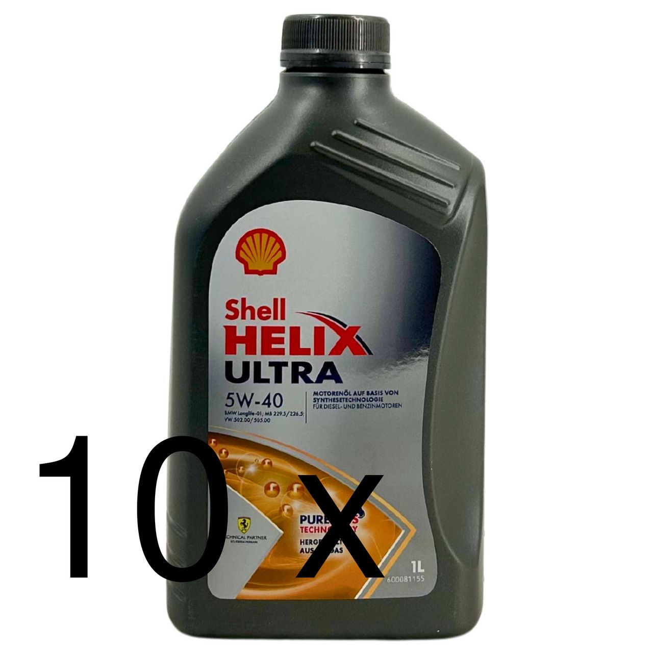 Shell Helix Ultra 5W-40 10x1 Liter