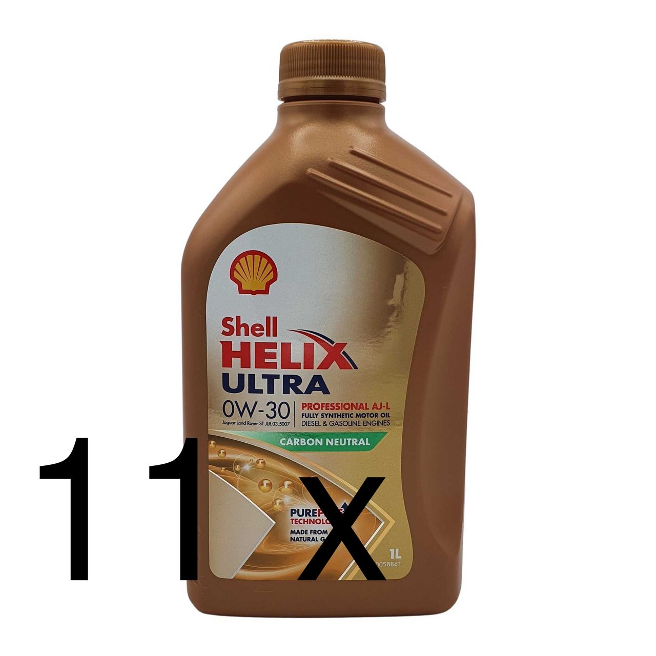 Shell Helix Ultra Professional AJ-L 0W-30 11x1 Liter