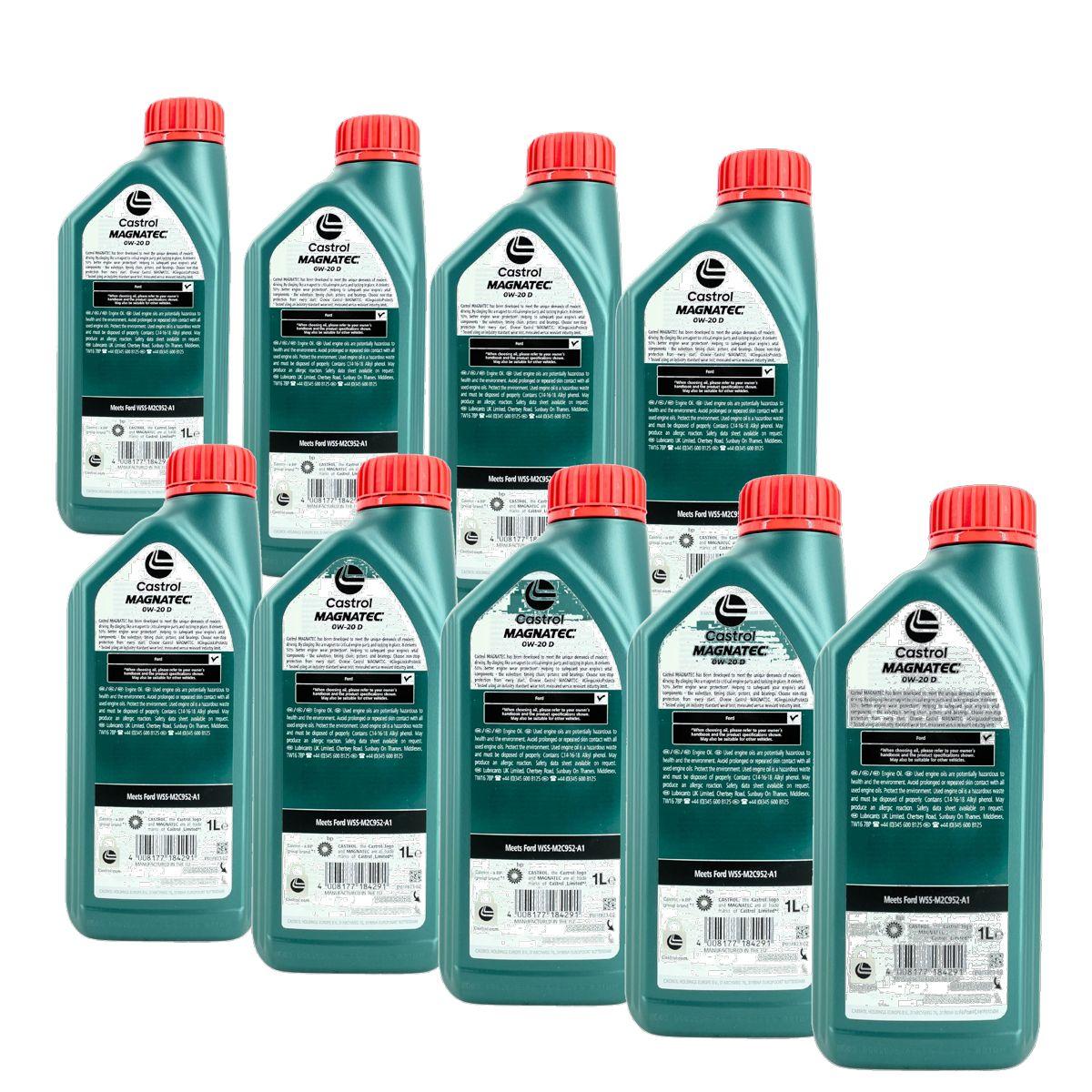 Castrol Magnatec Diesel 0W-20 9x1 Liter