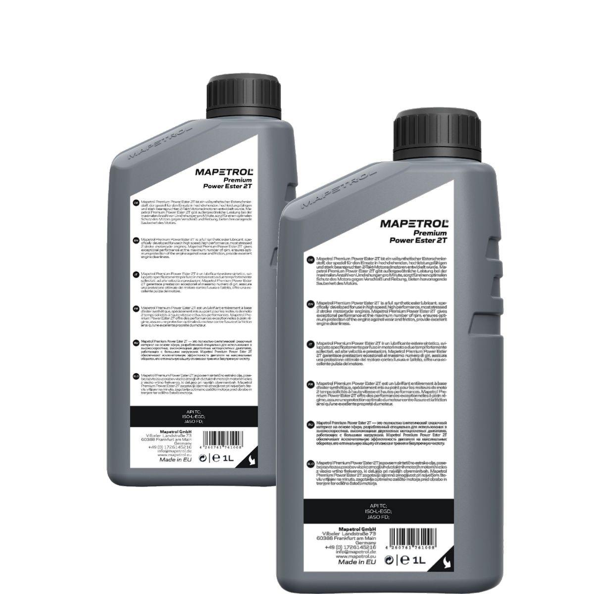 Mapetrol Premium Power Ester 2T 2x1 Liter