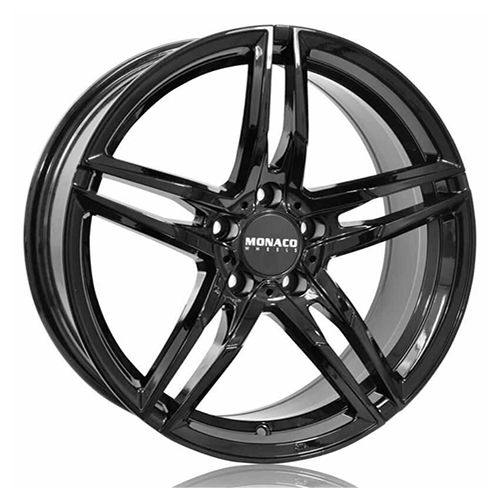 MONACO WHEELS MONACO GP1 black glossy 8.0Jx18 5x112 ET35
