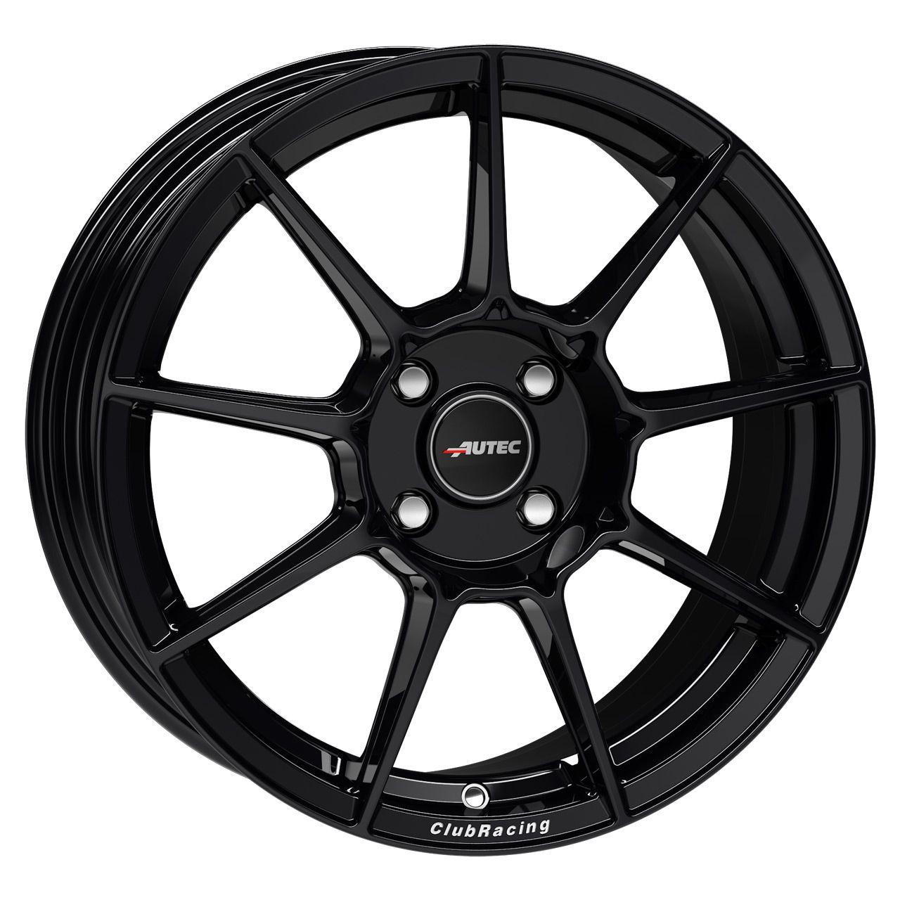AUTEC TYP CR - CLUBRACING schwarz 9.0Jx17 5x100 ET40