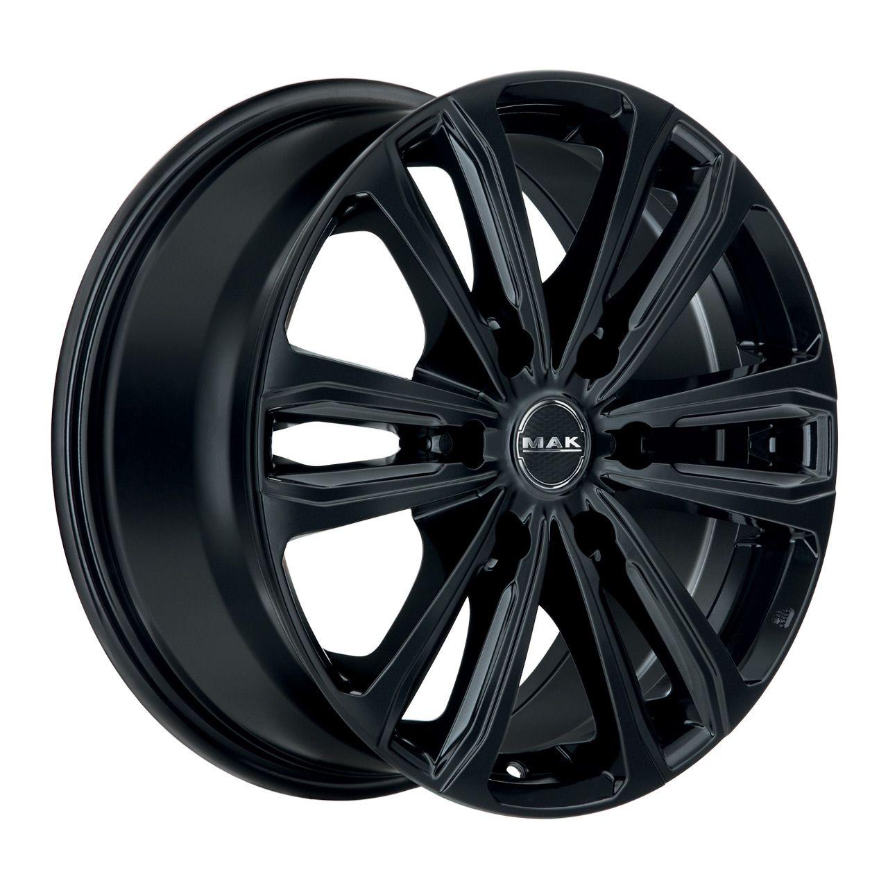 MAK SAFARI 6 gloss black 8.5Jx20 6x139.7 ET38