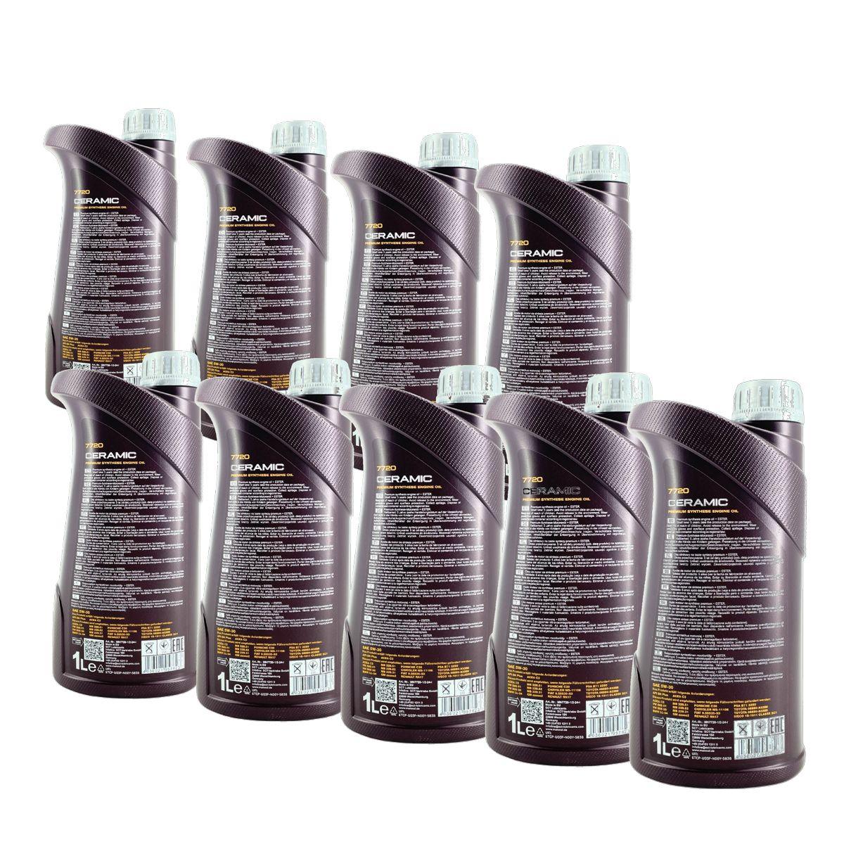 Mannol Ceramic 5W-30 9x1 Liter