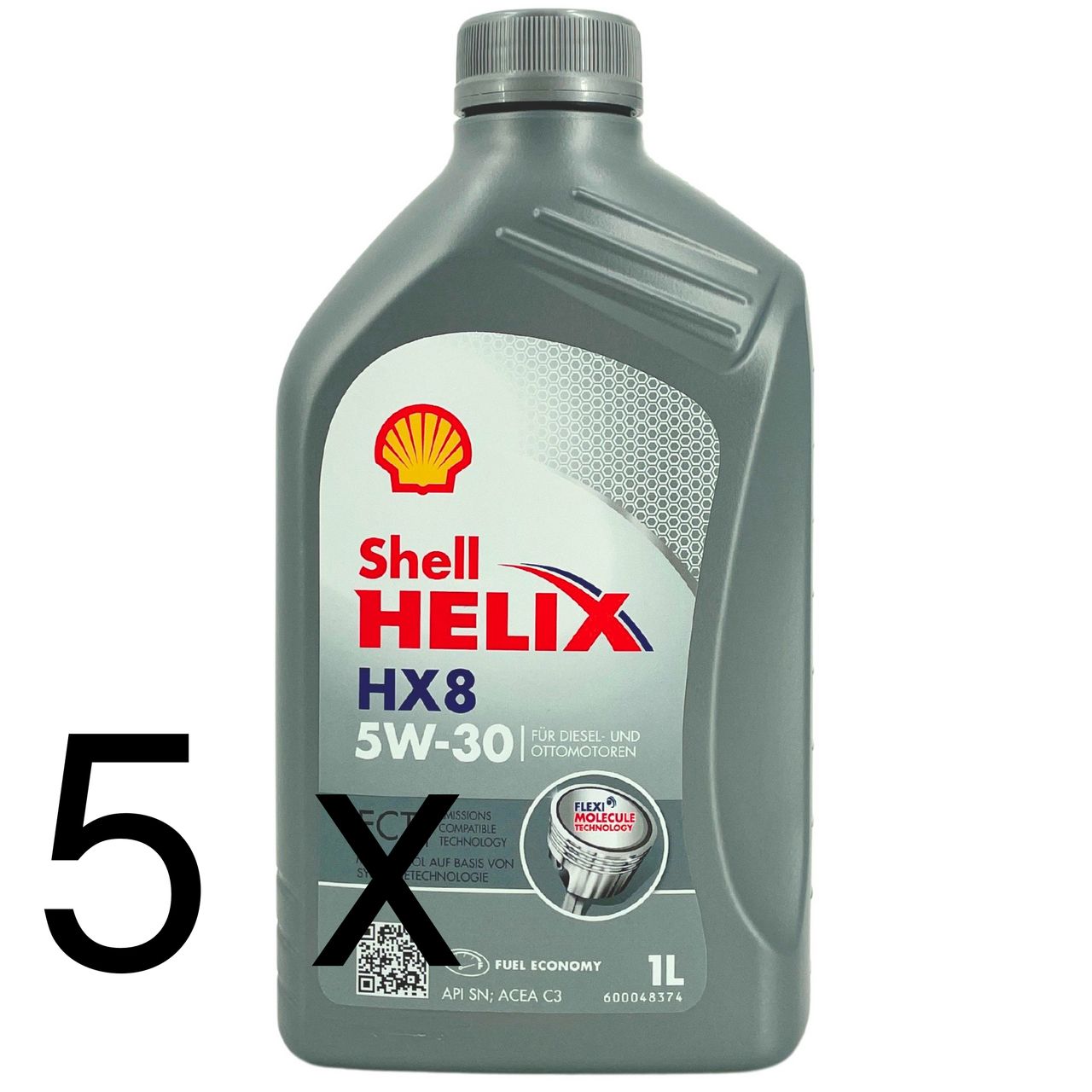 Shell Helix HX8 5W-30 ECT 5x1 Liter Shell Helix HX8 5W-30 ECT 5x1 Liter