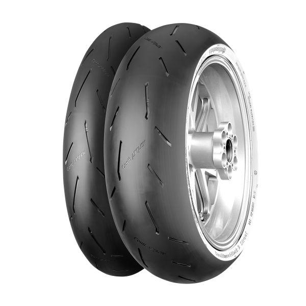 CONTINENTAL 120/70 ZR 17 M/C TL 58W CONTIRACEATTACK 2 SOFT