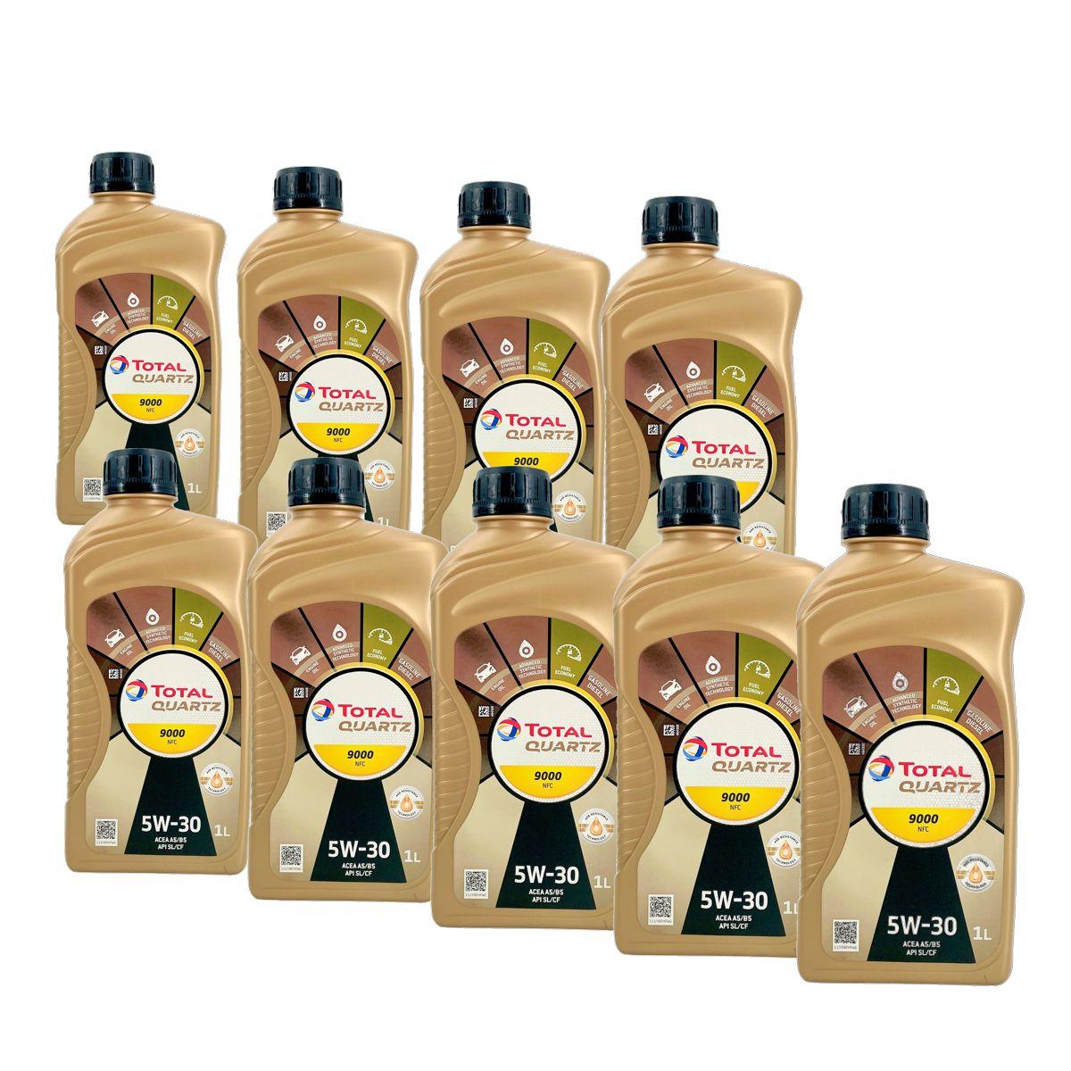 Total Quartz 9000 NFC 5W-30 9x1 Liter