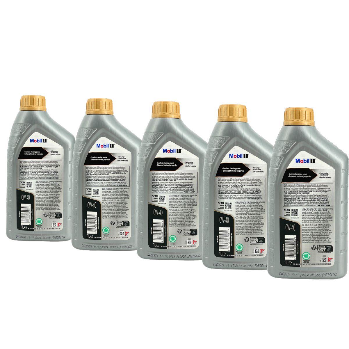 Mobil 1 FS 0W-40 5x1 Liter