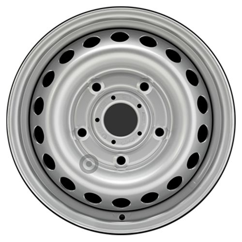 ALCAR 8337 schwarz/silber 6.5Jx15 5x160 ET60
