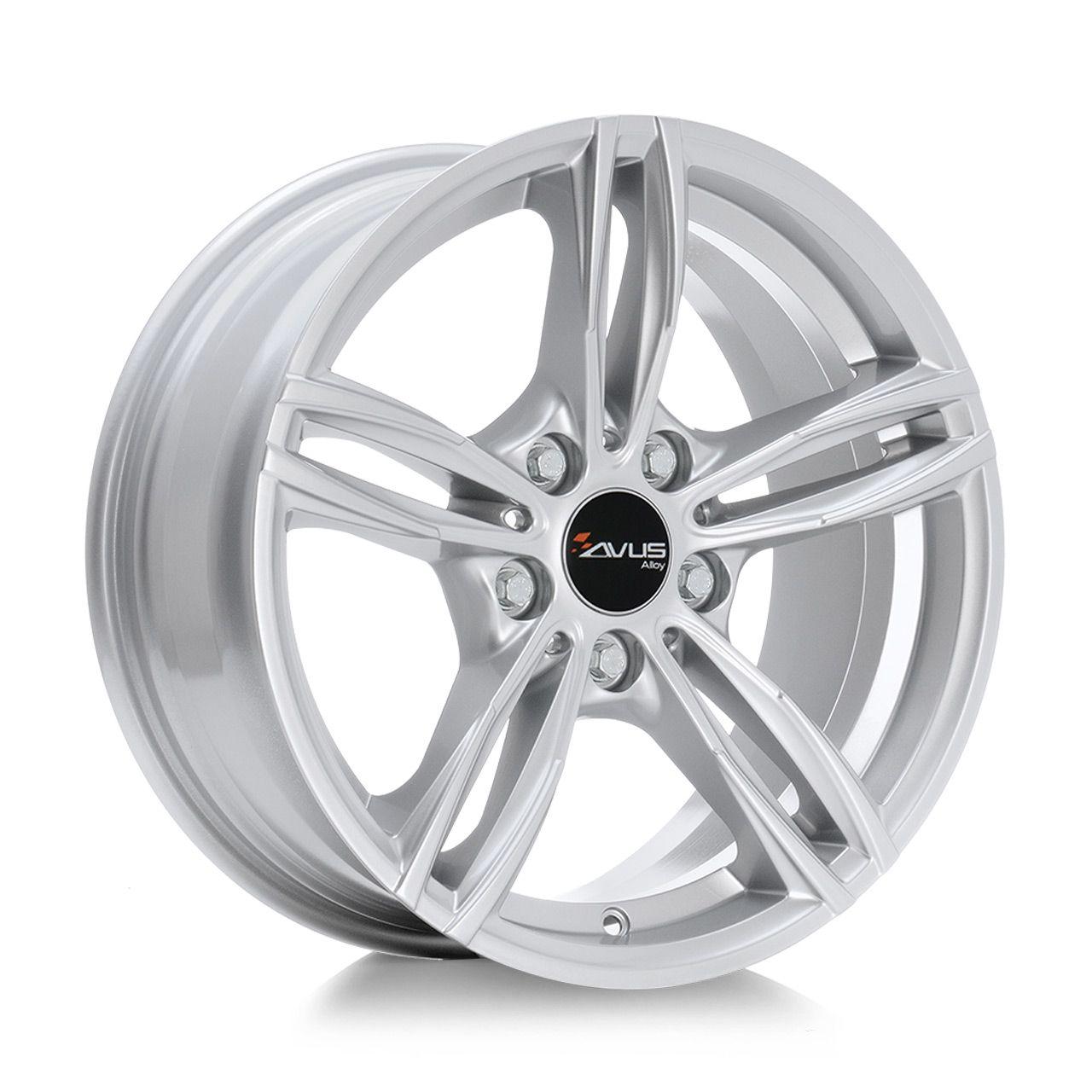 AVUS RACING AF15 hyper silver 8.0Jx18 5x112 ET30