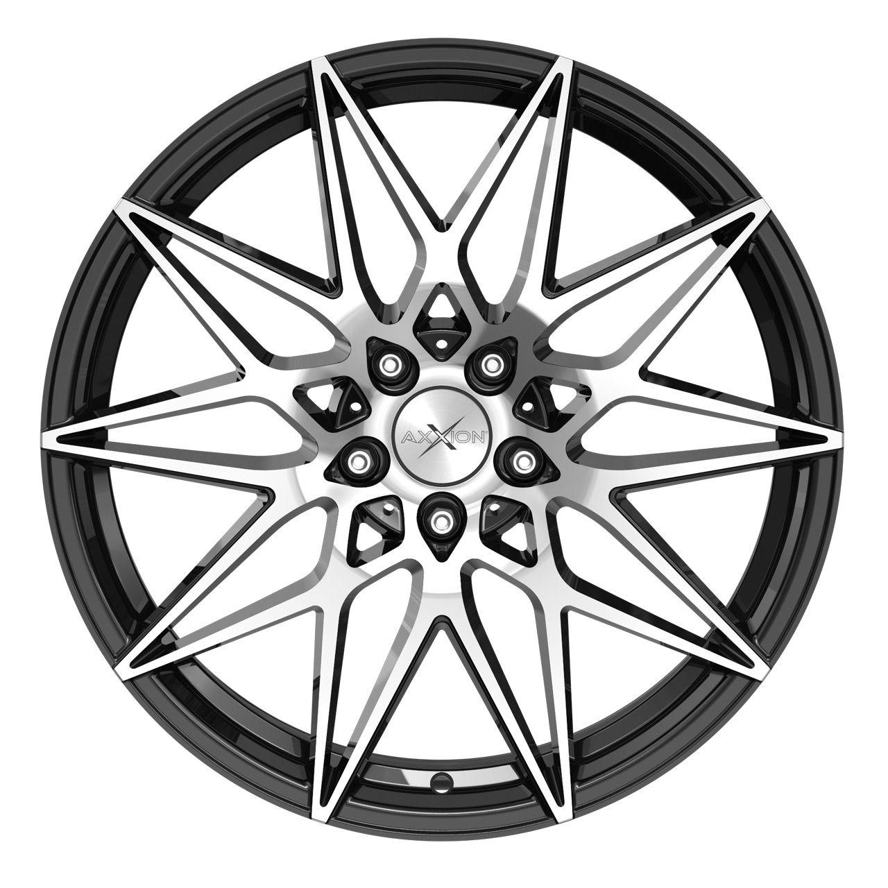 AXXION AX9 black full machined 8.5Jx19 5x112 ET25