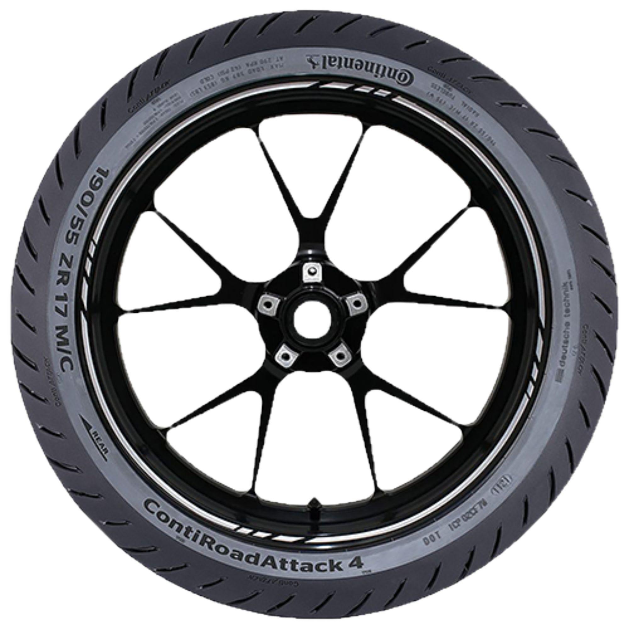 CONTINENTAL 120/70 ZR 17 M/C TL (58W) CONTIROADATTACK 4