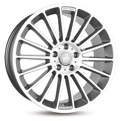 KESKIN WHEELS KT15 SPEED palladium front polished 8.0Jx18 5x112 ET30
