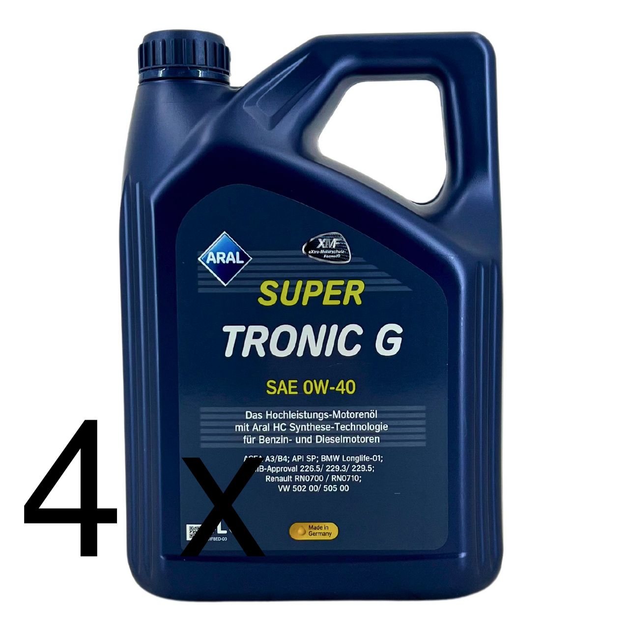 Aral SuperTronic G 0W-40 4x4 Liter Aral SuperTronic G 0W-40 4x4 Liter
