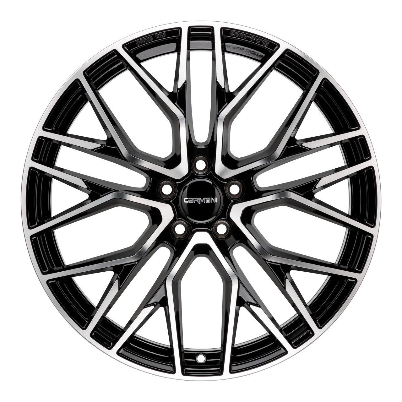 CARMANI CA 20 LUDWIG black polish 6.5Jx16 5x112 ET44