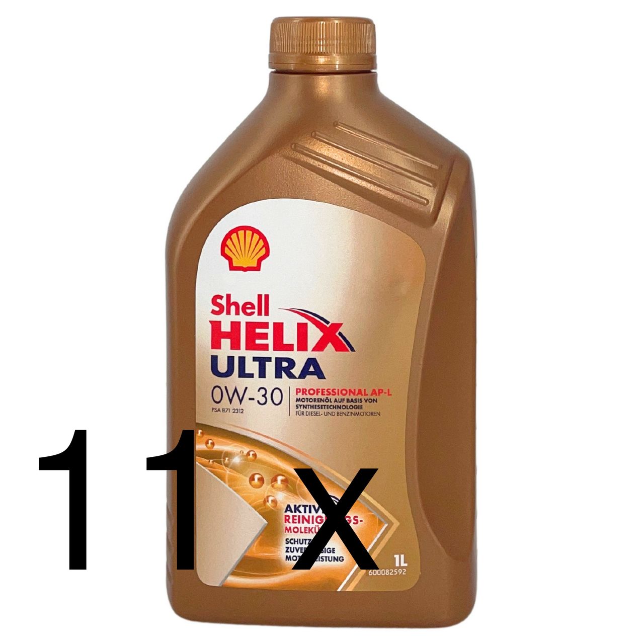 Shell Helix Ultra Professional AP-L 0W-30 11x1 Liter