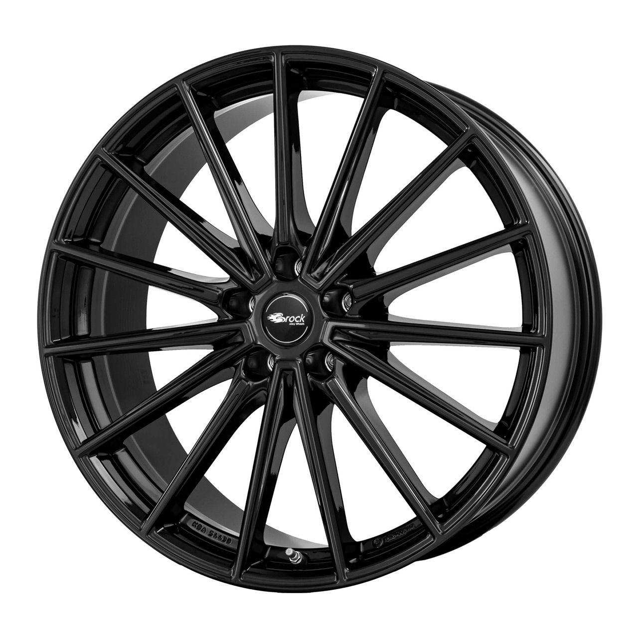 BROCK B43 schwarz glanz (sg) 9.0Jx20 5x112 ET28