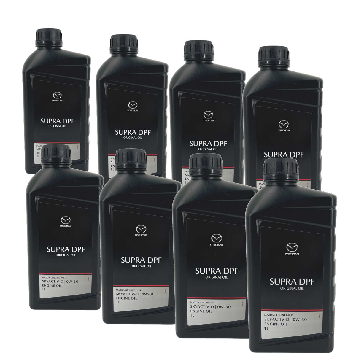 Mazda Original Oil Supra DPF Skyactiv-D 0W-30 8x1 Liter