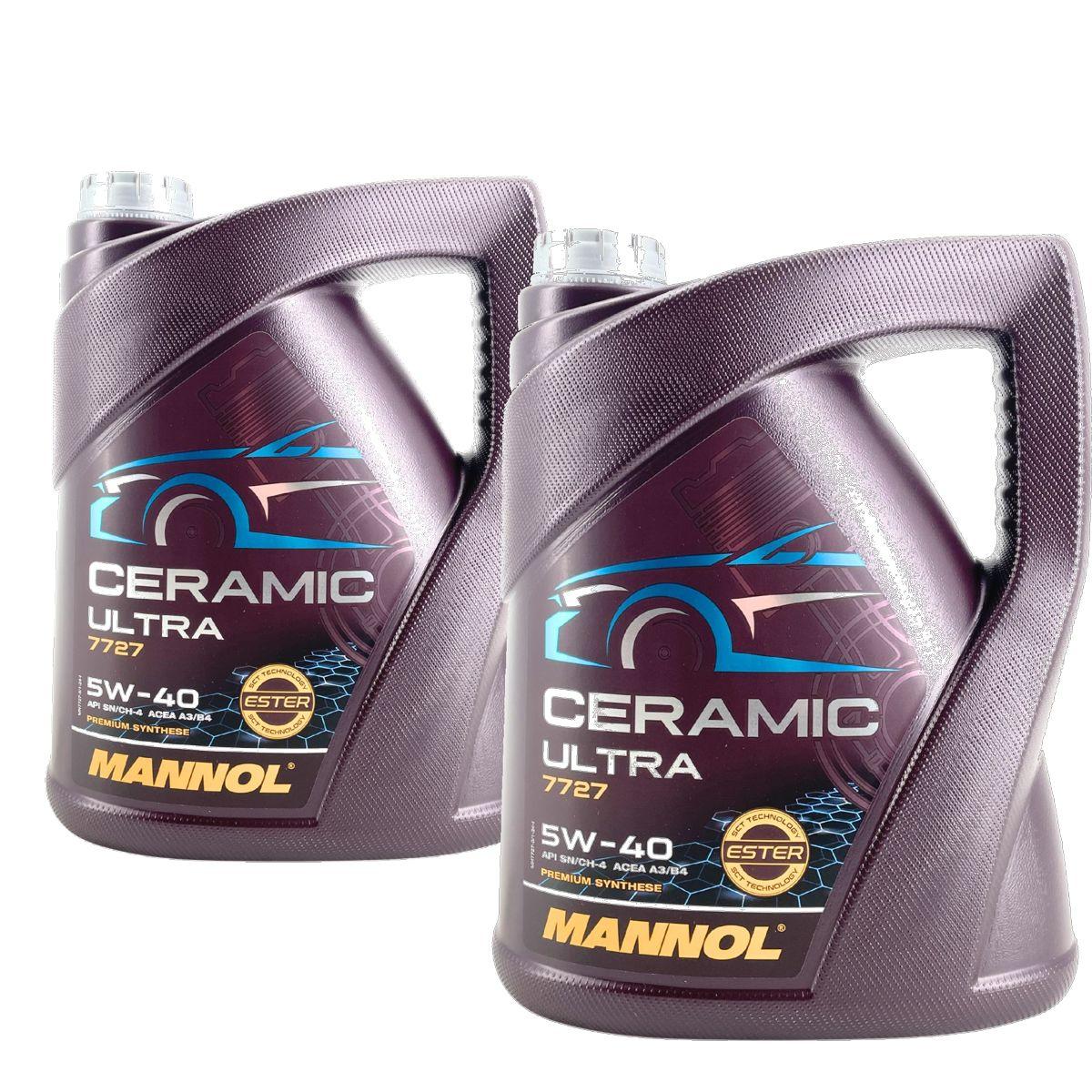 Mannol Ceramic Ultra 5W-40 2x5 Liter