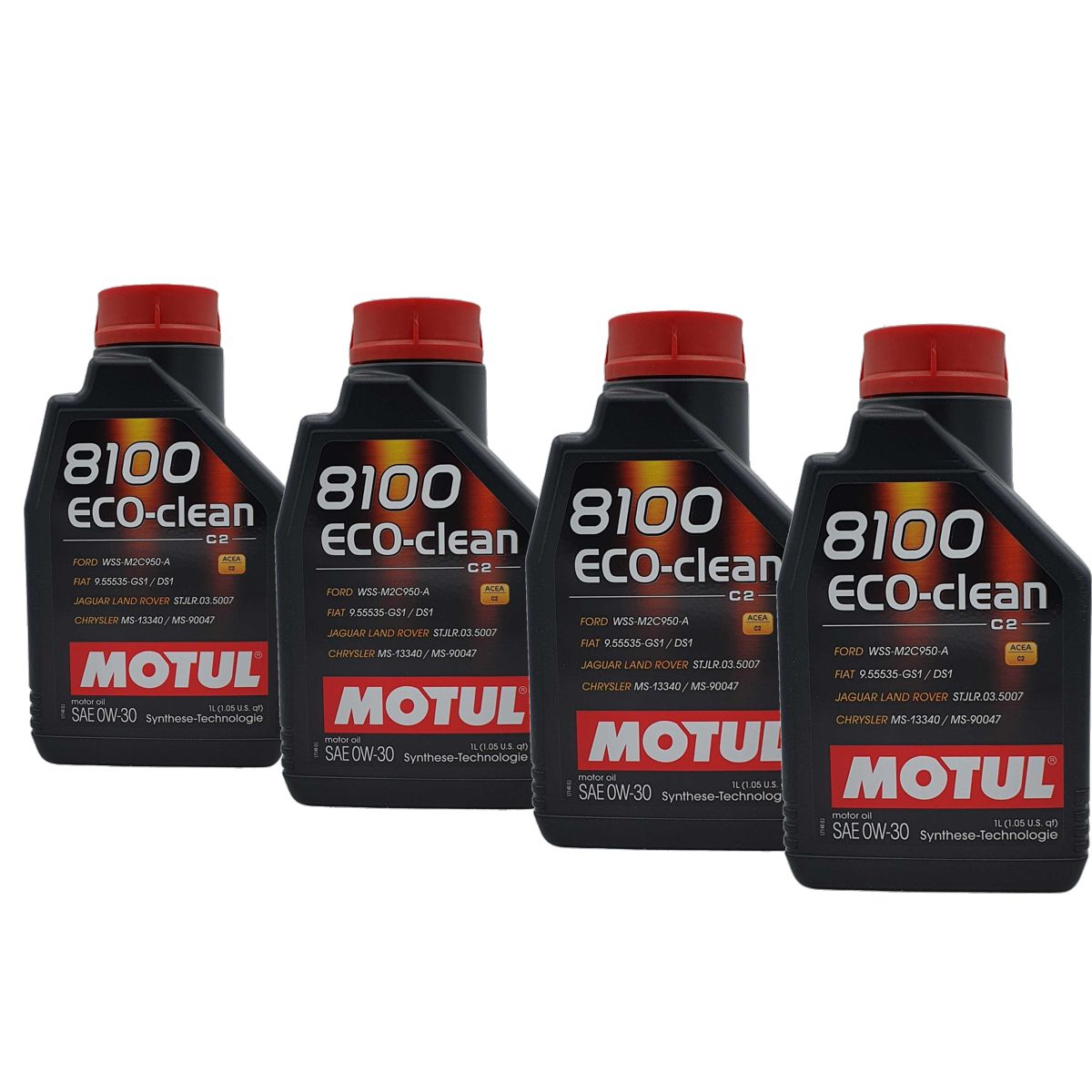 Motul 8100 Eco-clean 0W-30 4x1 Liter