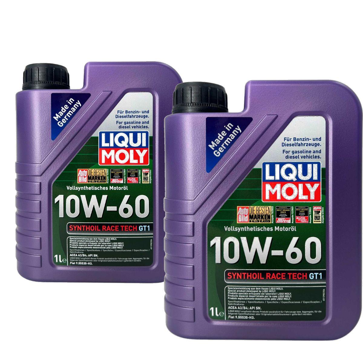 Liqui Moly Synthoil Race Tech GT1 10W-60 2x1 Liter
