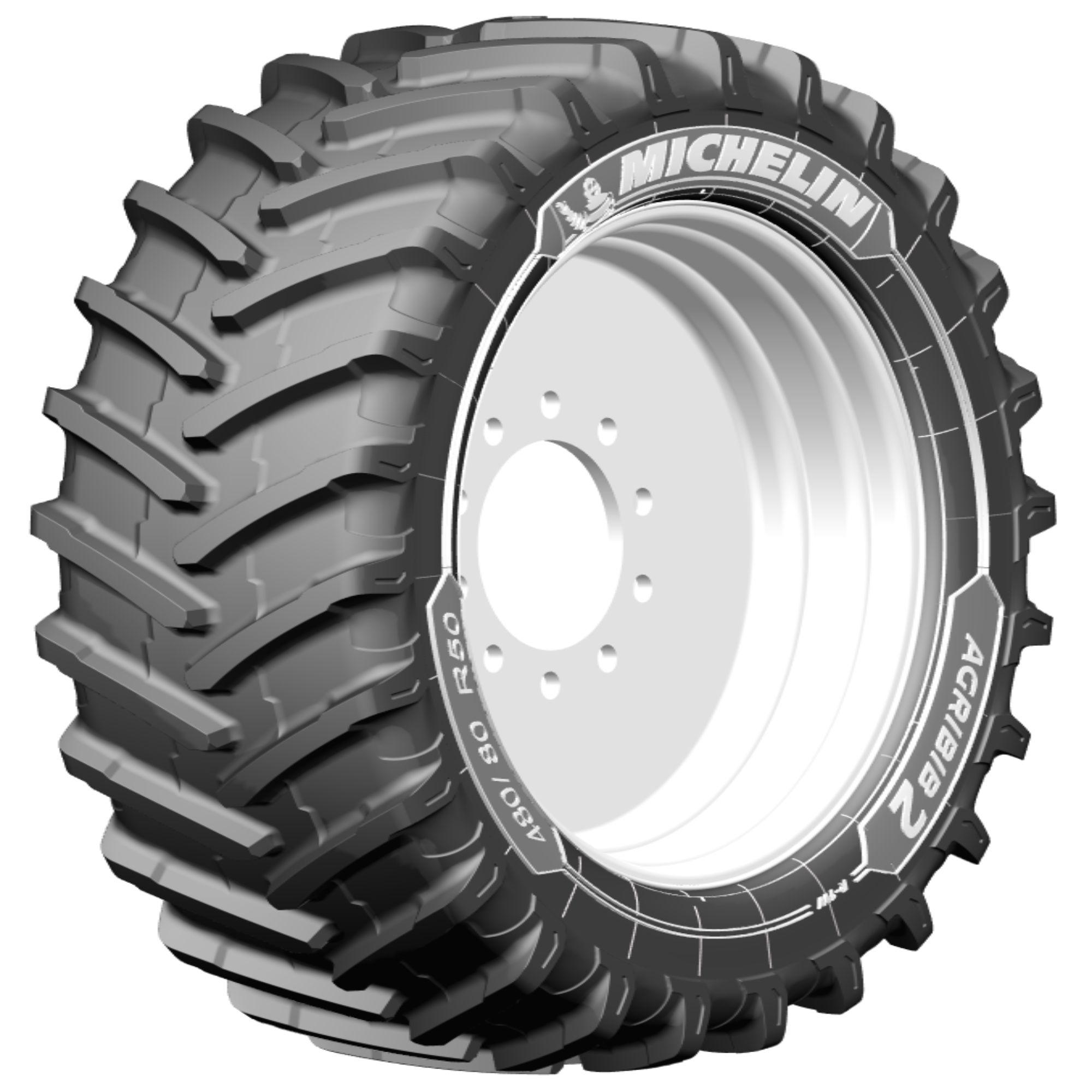 MICHELIN 340/85 R 24 TL 130A8/130B AGRIBIB 2