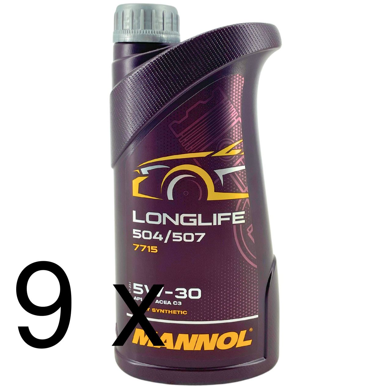 Mannol Longlife 504/507 5W-30 9x1 Liter