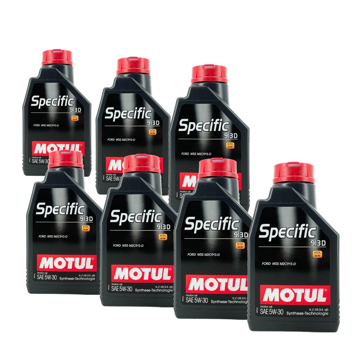 Motul Specific Ford WSS-M2C913-D 5W-30 7x1 Liter