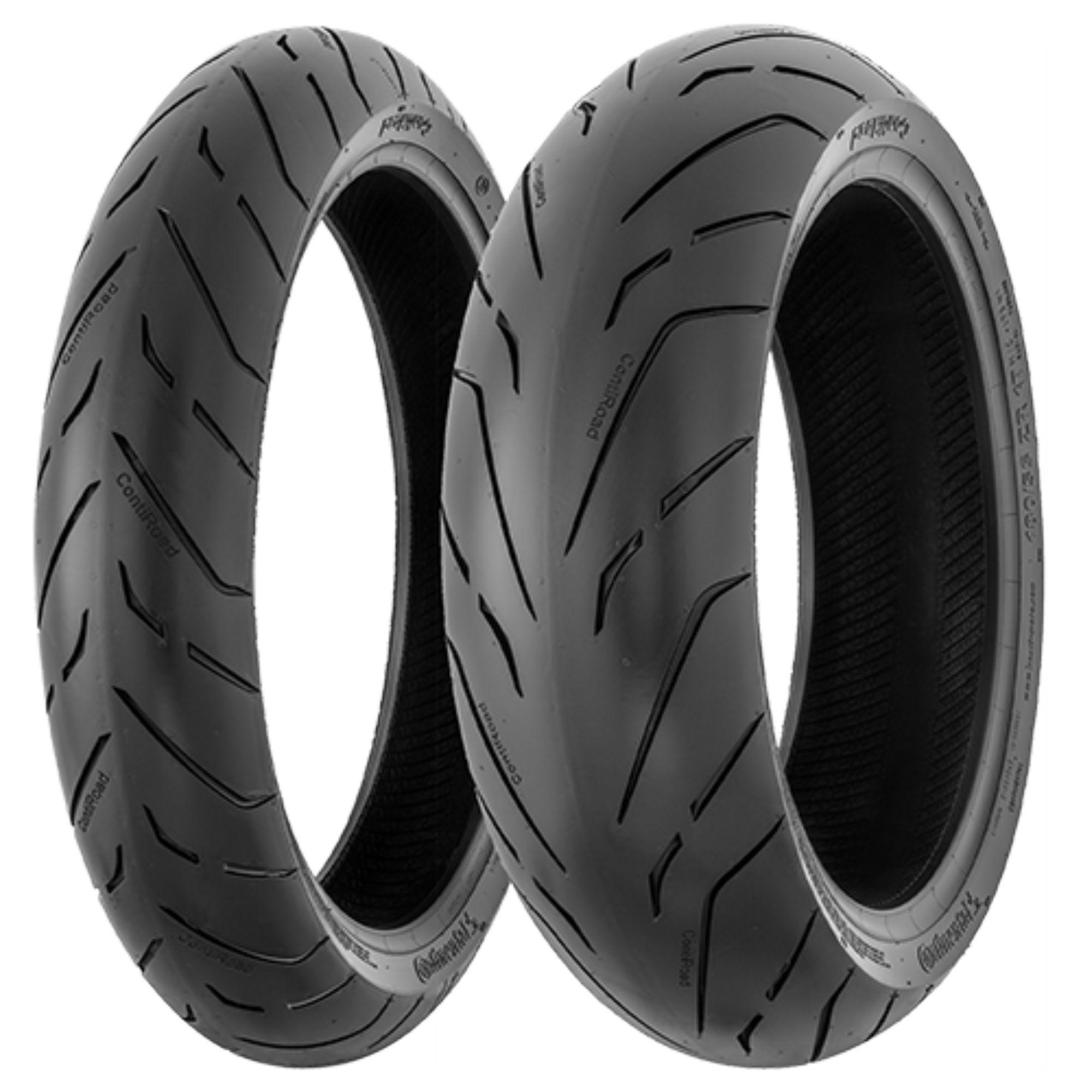 CONTINENTAL 180/55 ZR 17 M/C TL  (73W) CONTIROAD