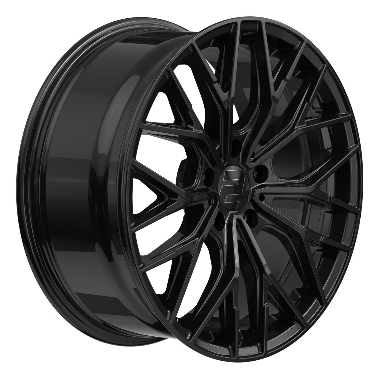 WHEELWORLD-2DRV WH37 black glossy painted 8.0Jx 5x112 ET48