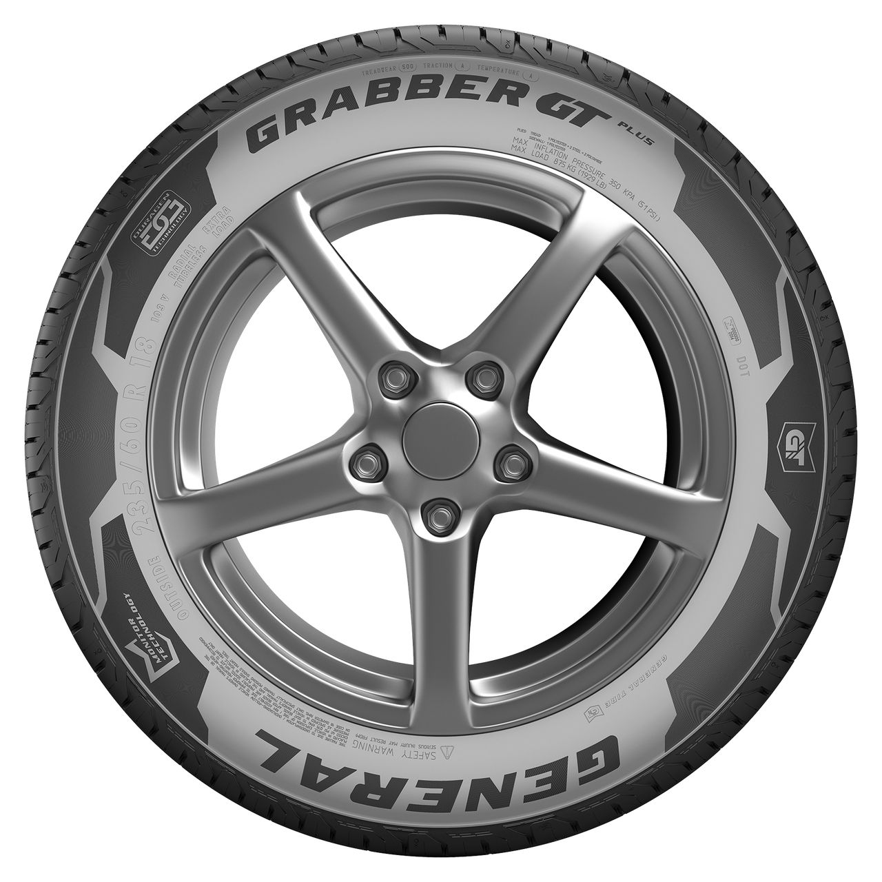 GENERAL TIRE GRABBER GT+ 275/45R20 110Y FR BSW XL