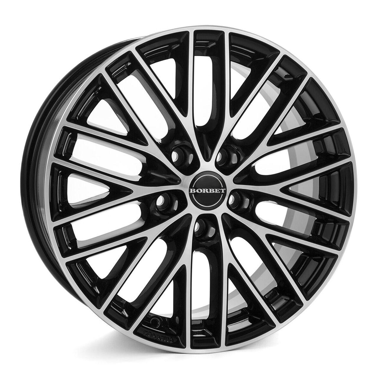 BORBET DESIGN BS5 black polished glossy 8.0Jx19 5x108 ET50