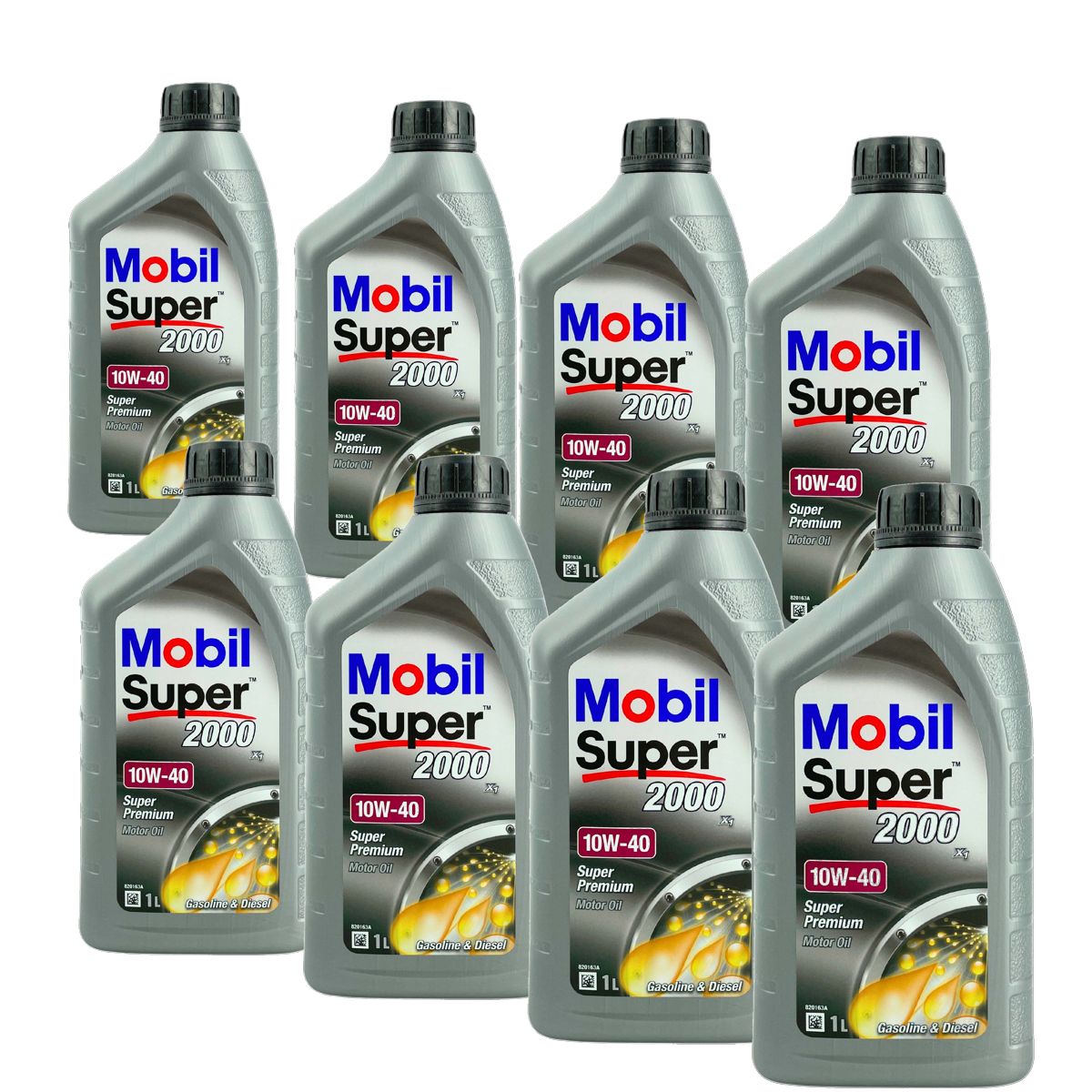 Mobil Super 2000 X1 10W-40 8x1 Liter