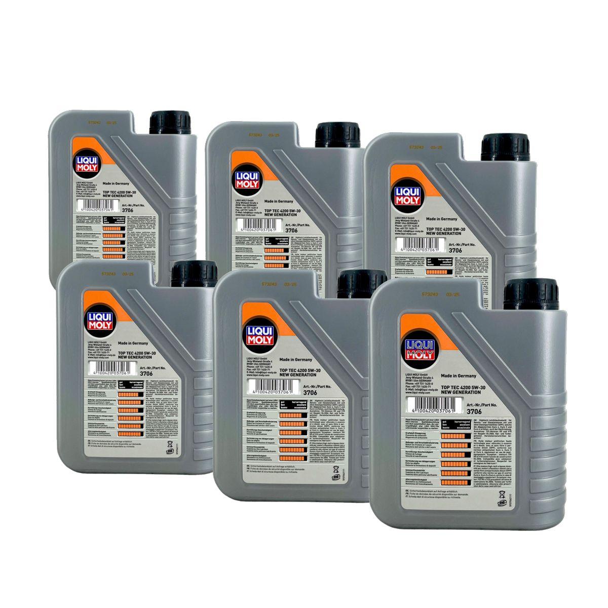 Liqui Moly Top Tec 4200 5W-30 6x1 Liter