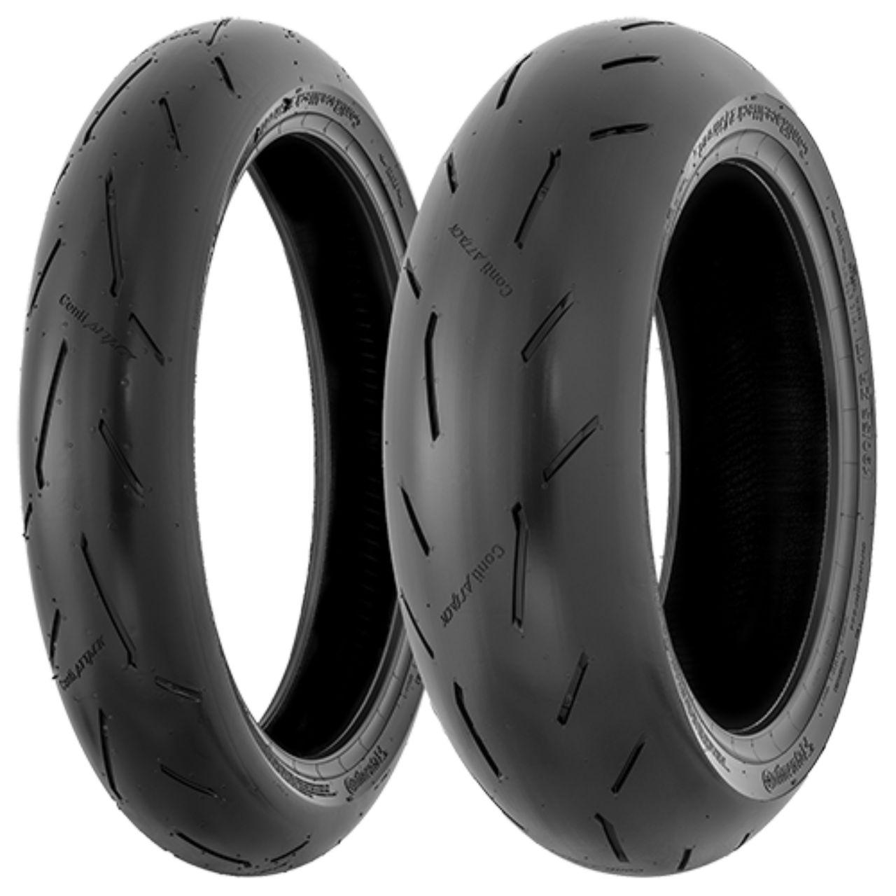 CONTINENTAL 120/70 ZR 17 M/C TL (58W) CONTIRACEATTACK 2 STREET